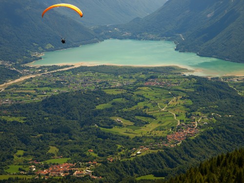 Paraglading Itálie