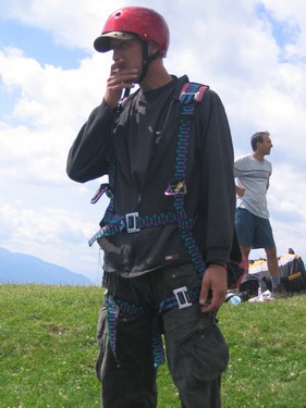 Paraglading tandem