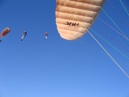 Paragliding v Anglii